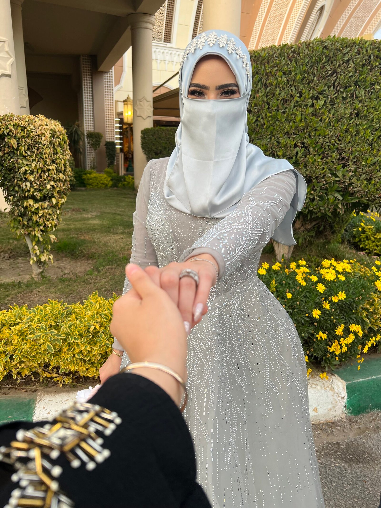 فستان تركي مميز بتطريز يدوي كامل - 5